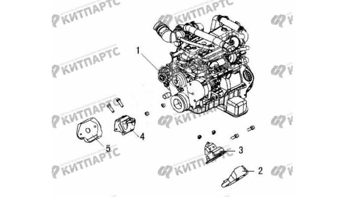 Подушки двигателя Дизель Great Wall