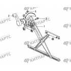 Стеклоподъемник (механический) передней двери