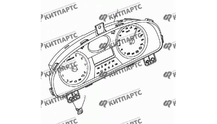 Комбинация приборов Geely Emgrand (EC7)