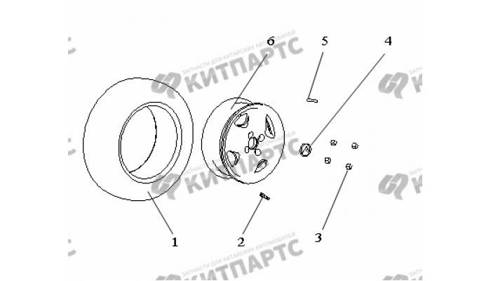 Колеса Geely Otaka (CK)